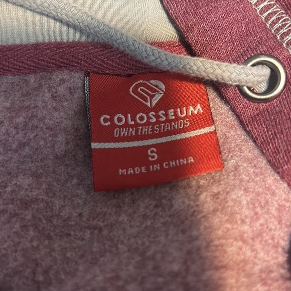 Colosseum Texas A & M Hoodie S Purple Red - Picture 5 of 6
